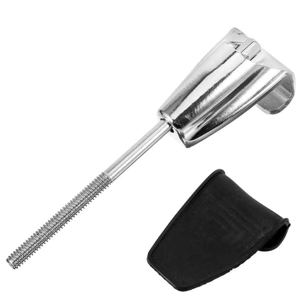 Premium Alloy Material Snare Bass Claw Hooks Zinc Alloy Silver Color Metal Drum Lugs Durable Metal Construction Snare Drum Lugs