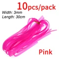 10 piezas de color rosa