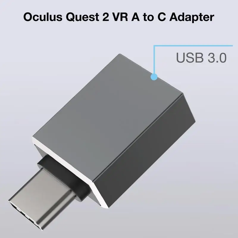ForOculus 2 Link Cable Extension USB Data Line Type A To C Adapter Cable Computers VR Glasses Accessories High-speed