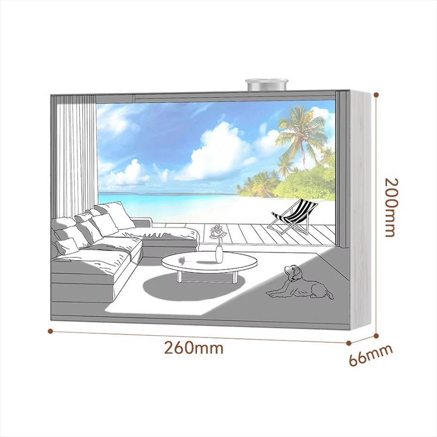 CPD2 APP Smart Control 150ml Light-up Tailored Pictures Fragrance Oil Dispenser for Home and Store Aroma Scent Machine Diffuser