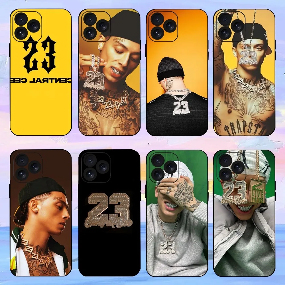 Rapper C-Central Cee Phone Case For iPhone 15 14 13 12 11 8 Mini Xr Xs X Xsmax Pro Max Plus Shell