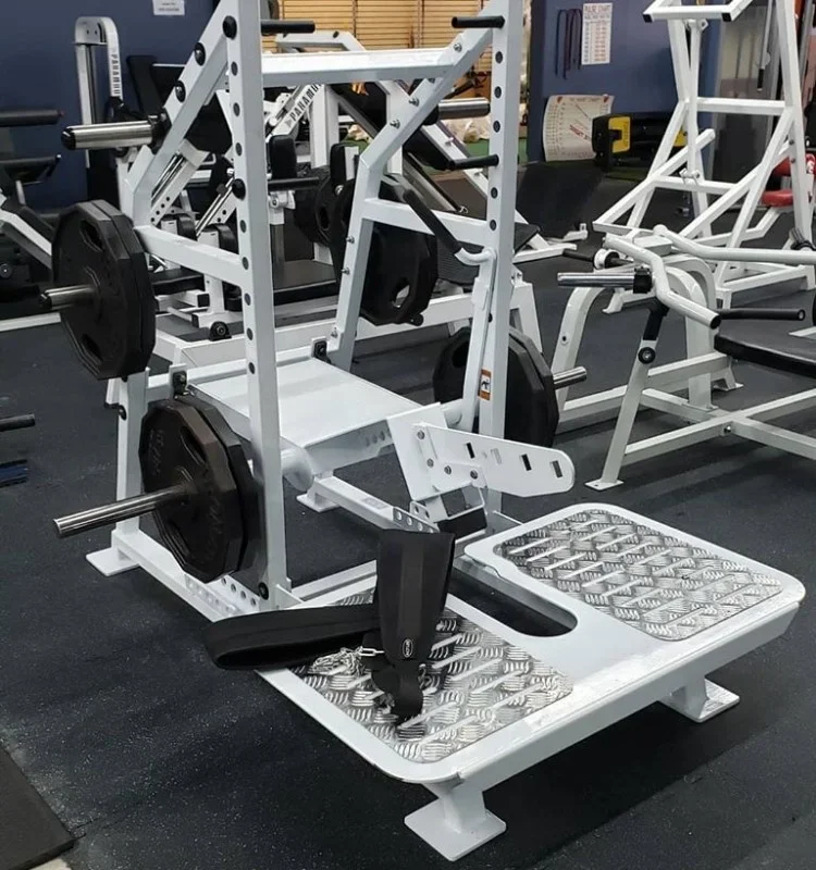 

Fitness Equipment Plate Loaded Hip Belt Squat Machine Pit Shark Short Frame Belt Squat Body Weight Machine HS64