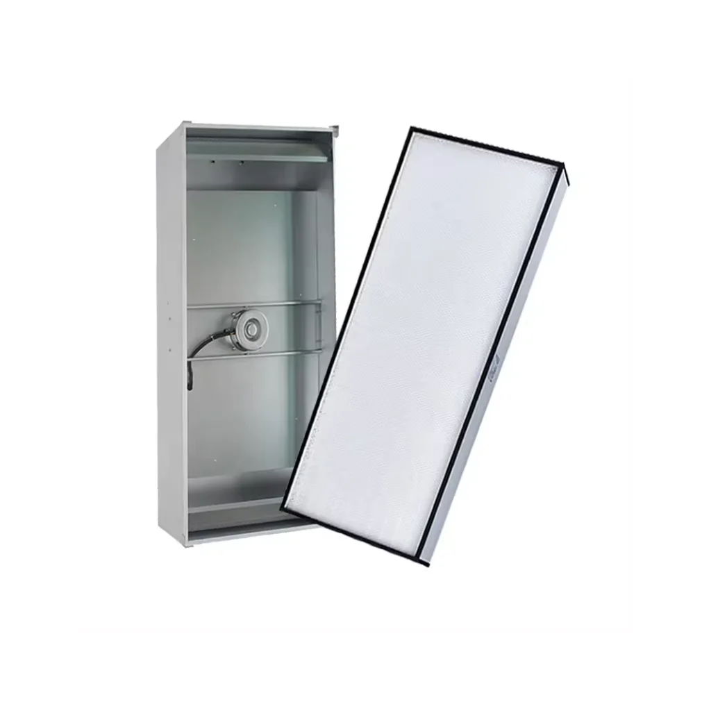 Laminar Flow Hood 2x2 Cleanroom Hepa Fan Filter Unit Variable Speed Mushroom Ffu with Hepa Filter