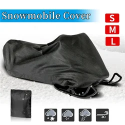 Cubierta de moto de nieve para exteriores, cubierta Universal impermeable a prueba de polvo, Anti-UV, multifunción, cubierta de trineo para remolque, 1 ud.