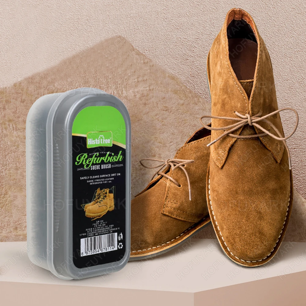 Suede Shoe Cleaning Polish Brushes for Suede Boots Nubuck Velvet Bags Leather Shoe Care Brush Casual Shoes Sneaker Cleaner Brush