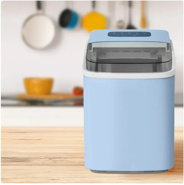 Products The Sierra Countertop Ice Maker, Bullet Shaped Ice Type, Blue