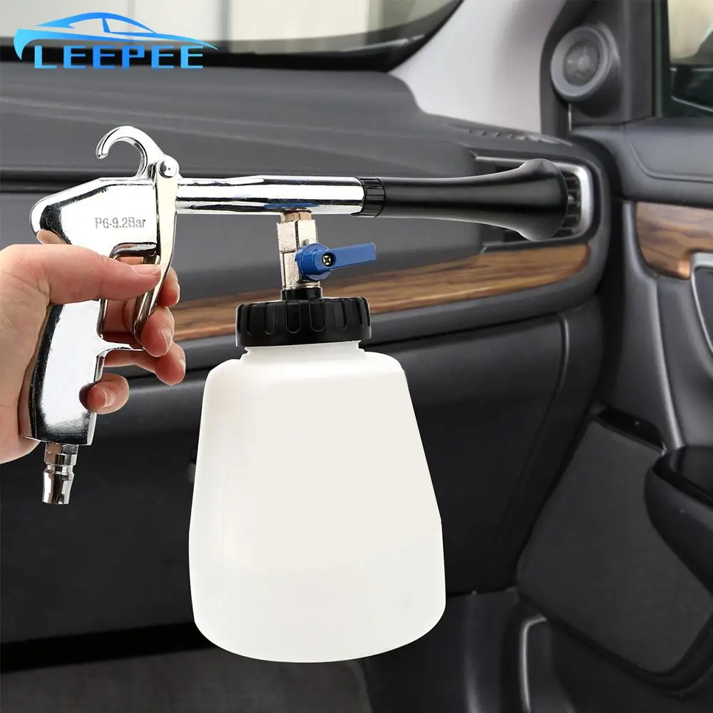 

Car Cleaning Foam Gun 1L 6-9.2 Bar High Pressure Washer Car interior & Exterior Deep Cleaning Tool 3 Types EU/JP/US Portable