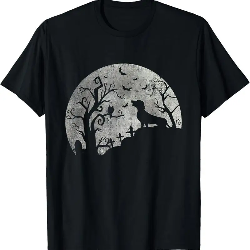 

Dachshund And Moon Halloween Lovers Pet Owner T Shirt