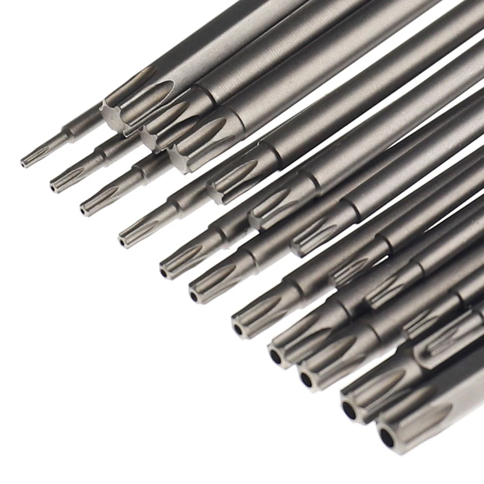 Set di punte per cacciavite Torx magnetico a T6-T40 lunga 150mm T6,T8,T9, T10,T15,T20,T25,T27, T30,T35,T40