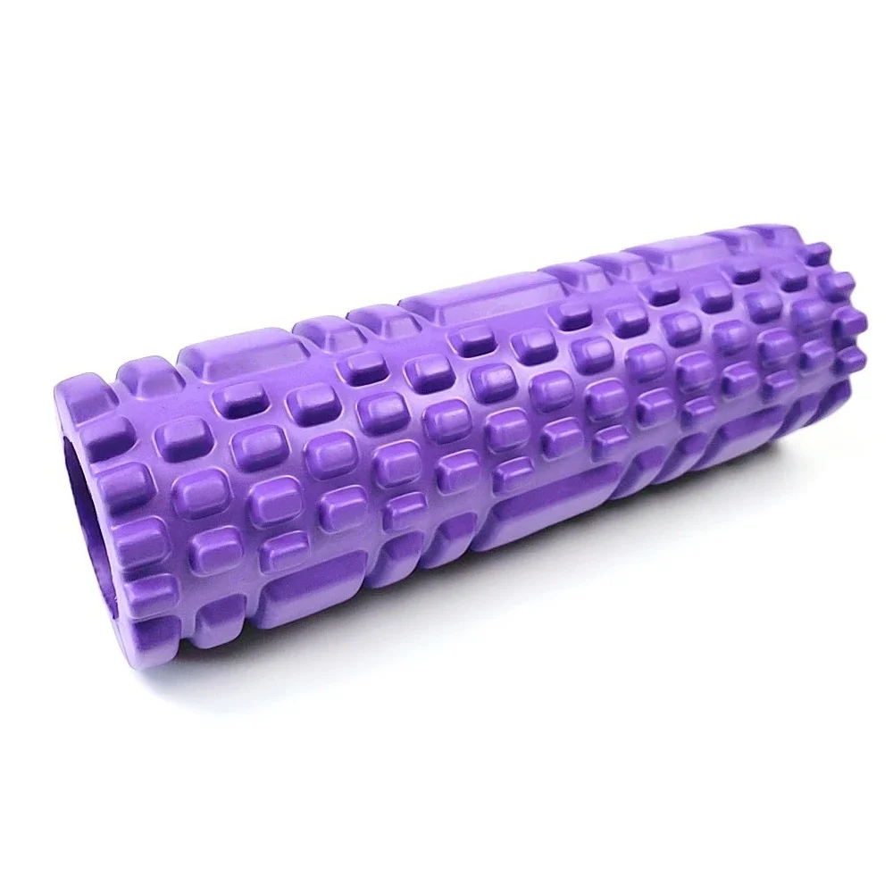 Foam massage roller, hollow yoga column, fitness equipment for muscle massage, physiotherapy and sports rehabilitation, 1pc