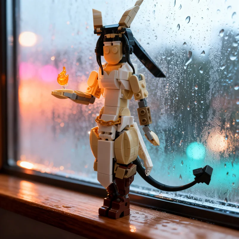 

Набор для сборки модели Морриган (332 детали) — креативный коллекционный конструктор, подарок для взрослых и детей, декор для дома и офиса