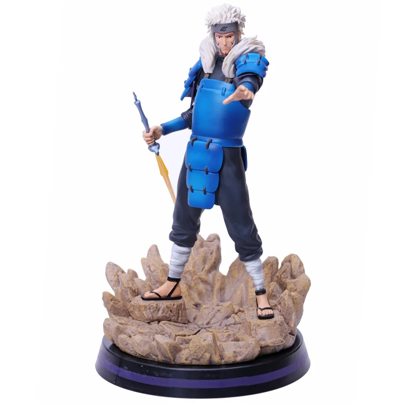 Anime Senju Tobirama Battle Ver. GK PVC Action Figure Statue Collection Model Kids Toys Doll Gifts 30cm