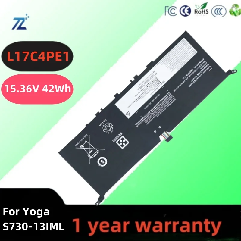 Laptop Battery For Lenovo IdeaPad 730S YOGA S730 battery L17M4PE1 L17C4PE1