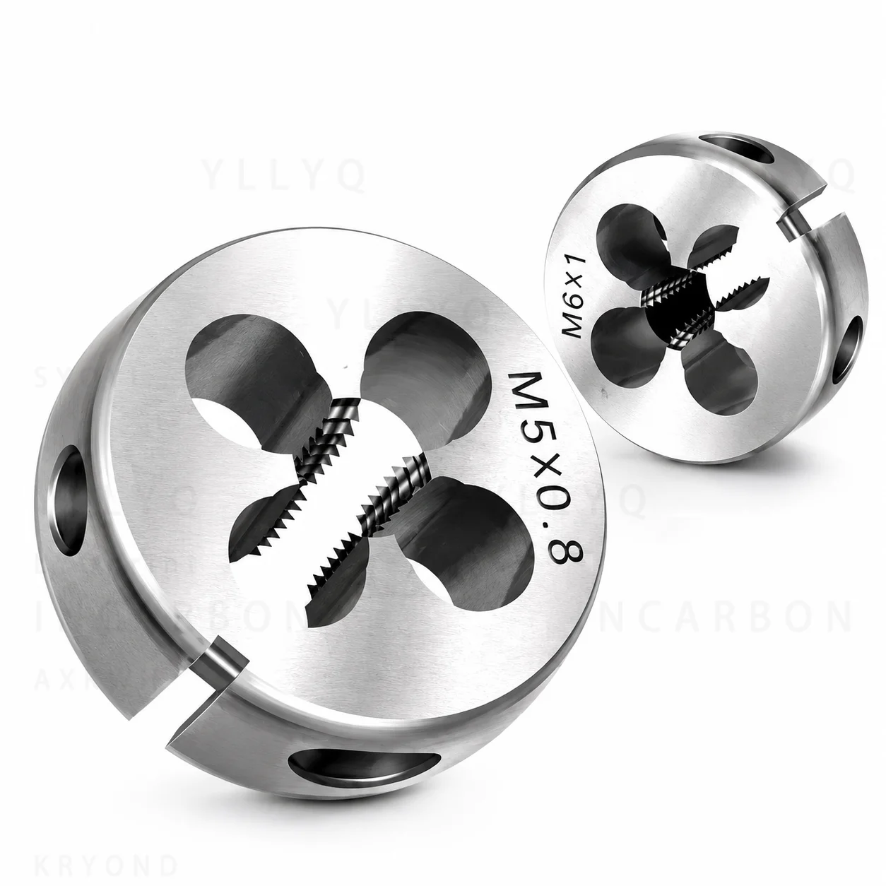 1PCS HSSE Left Hand Round Die M2-M16 Machine Screw Threading Die High Precision Metal Thread Cutting Tool for Steel Industrial