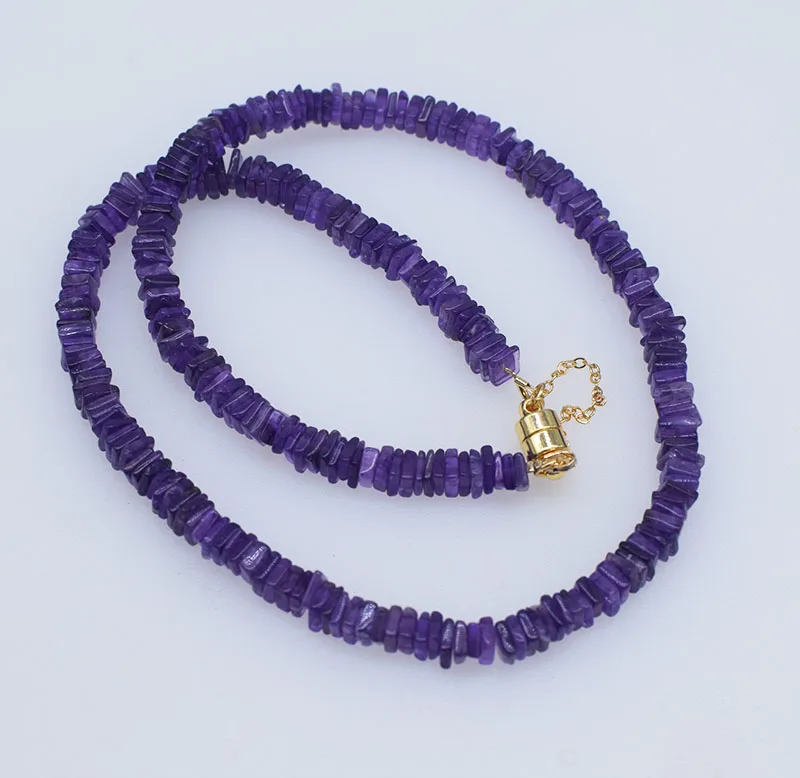 

Набор украшений из аметиста, опала, солнечного камня, апатита: квадратные и круглые бусины, ожерелье, браслет, оптовая продажа, натуральные украшения.