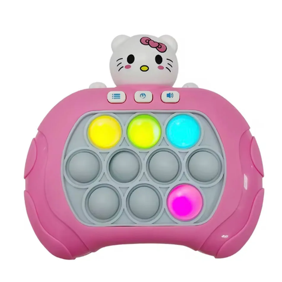 2025년 신제품 퀵 푸시 게임 팝업 피젯 버블 전자 팝잇 프로 게임 라이트 안티스트레스 장난감 성인용 선물