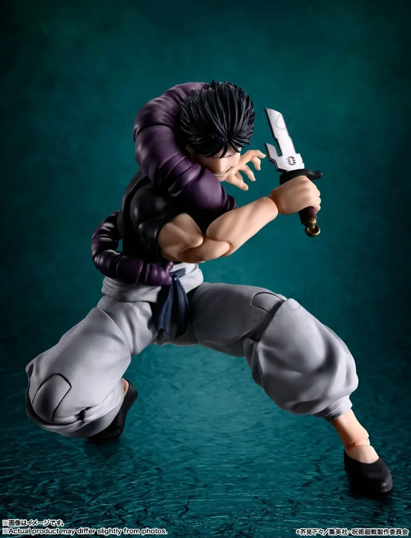 100% الأصلي بانداي S.H.Figuarts Shf Toji Fushiguro Jujutsu Kaisen حقيقية في المخزون نموذج لجسم اللعب