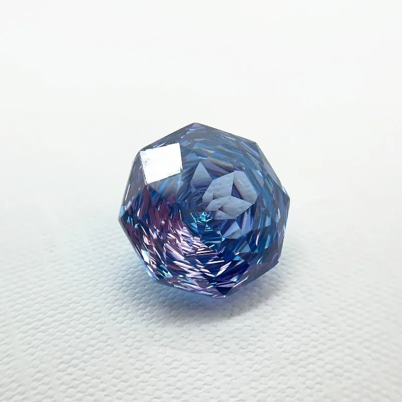

Камень кубического циркония, восьмиугольная огранка розы, синий, фиолетовый цвет, 14 мм-18 мм, свободные камни, используемые для изготовления ювелирных изделий своими руками, инкрустация, основные материалы