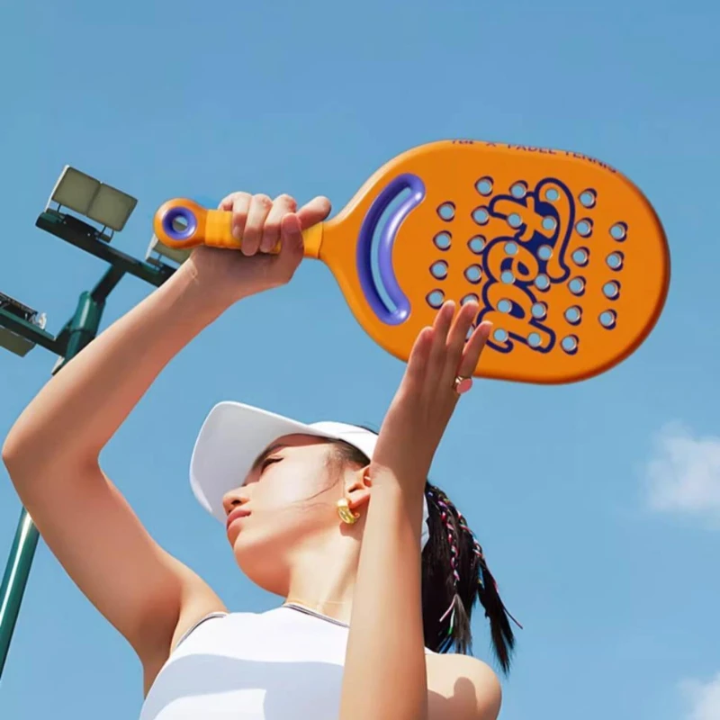 Professional Pickleball Paddle Set Single Practice Pickleball Paddle Beginner Durable Pickleballs Racket Portable Racquet Sports