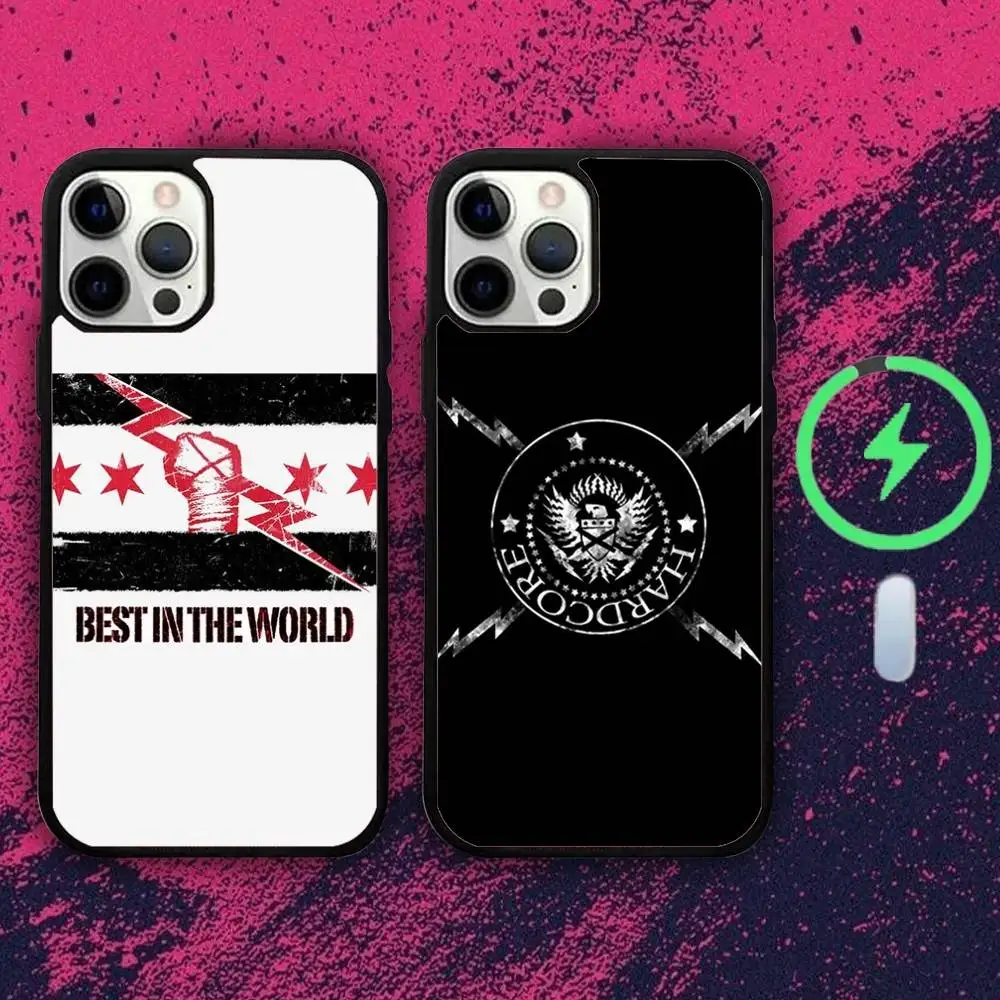 

C-Cm P-Punk Logo Phone Case For iPhone 16e,16,15,14,13,12,11,Plus,Pro,Max,Mini Magsafe Magnetic Wireless Charging