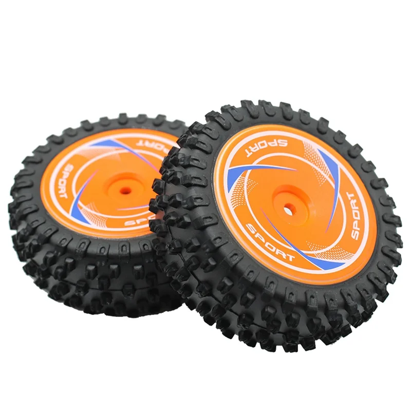

A45F-2Pcs For Wltoys 124010 1/12 RC Remote Control Car Spare Parts Tire Sets Drift Tires