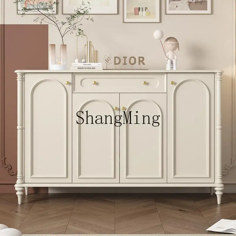 

CL Light Luxury Shoe Cabinet for Home Entrance, Integrated Large Capacity Solid Multi-layer Extra Large Entryway Cabinet