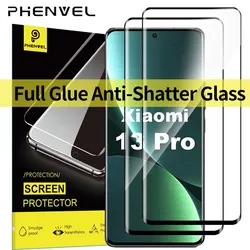 Full Glue Protective Glass For Xiaomi Mi 13 Pro 3D Screen Protector Xiaomi 13 Pro Anti Shatter Tempered Glass Film