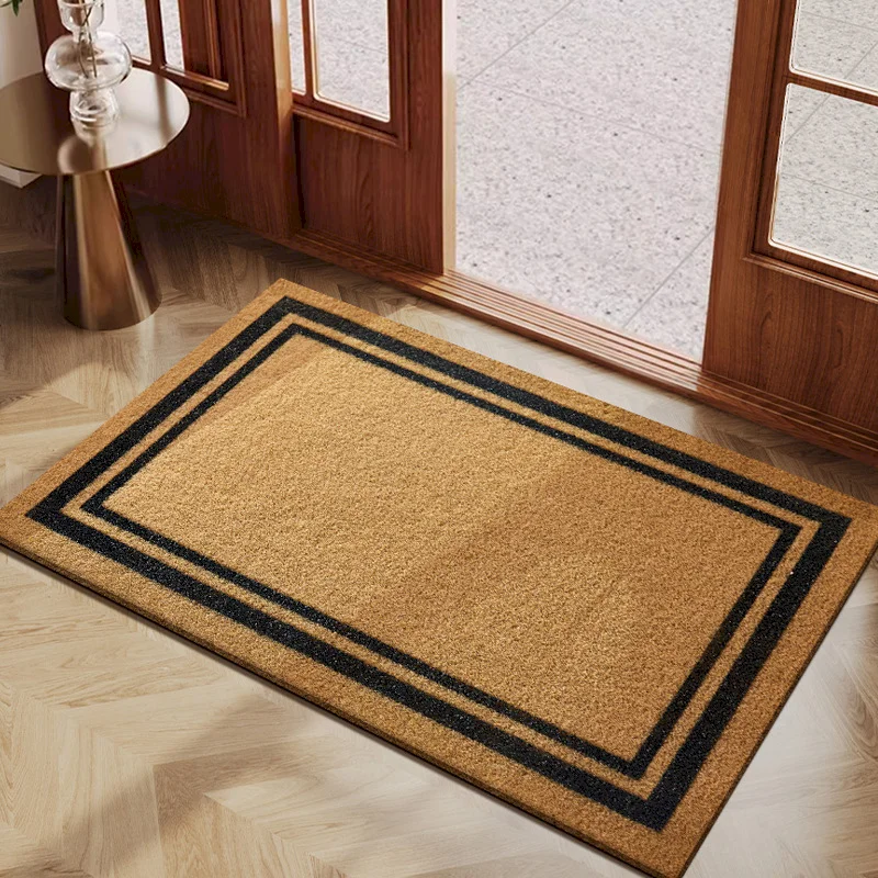 VIKAMA Hello Doormat, Wear-Resistant And Anti Slip Entrance Mat, Easy To Clean Foyer, Printed Carpet, Home Decoration