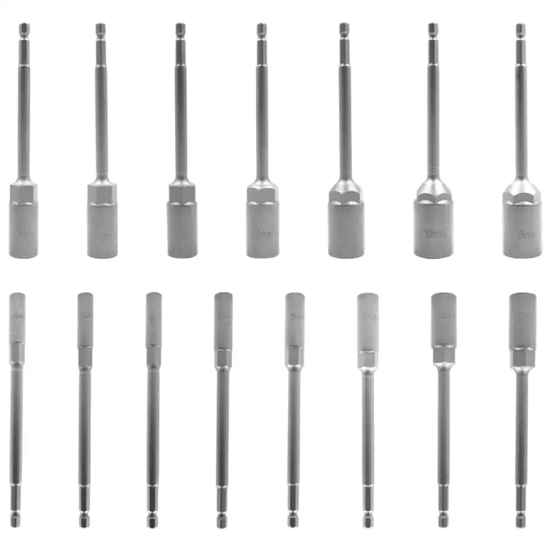 Y1UD Deep Drive Socket Set Professional Steel Enhanced Durability Fits Multiple Drill