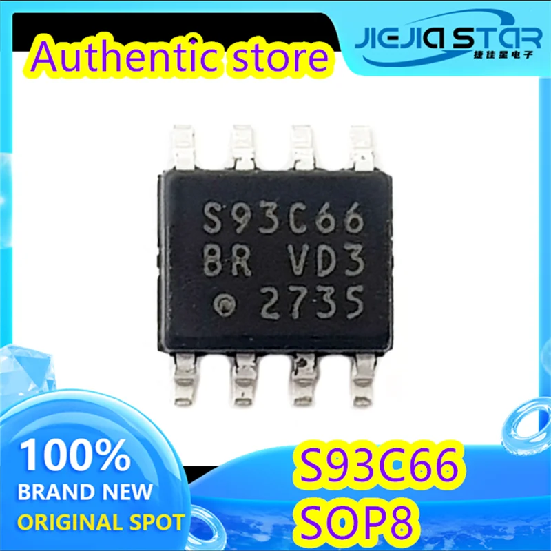 (4/40 pieces) S93C66BR S93C66BD S93C66 SOP8 memory chip IC guaranteed to be easy to use 100% brand new fast delivery