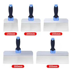 1PC 6/8/10/12/14inch Putty Knife Stainless Steel Scraper For Repair Fill Wall Reusable Cleaning Scraping Plaster Hand Tools