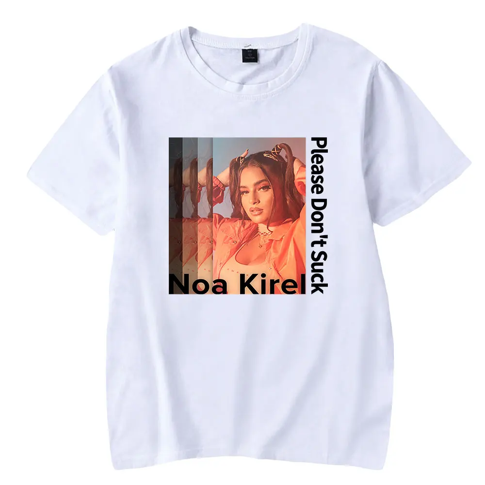 Noa Kirel Tshirt Unisex Short Sleeve Tour T-shirts Men Women Streetwear Printing Casual Fashion Unisex