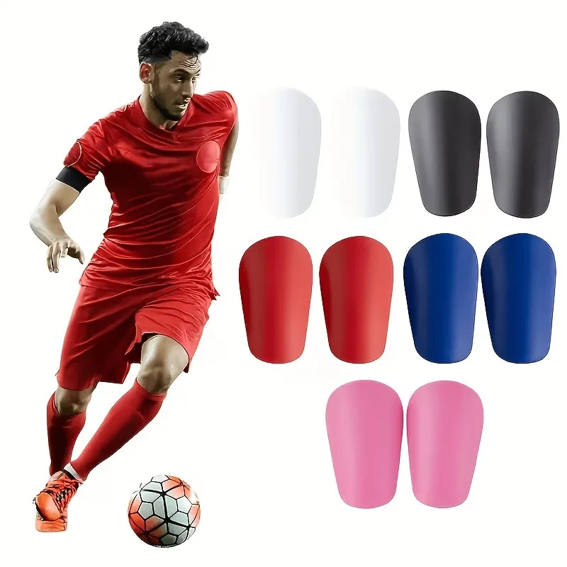 1 Pair Mini Football Leg Protectors PP Material Lightweight Design Soccer Training Equipment
