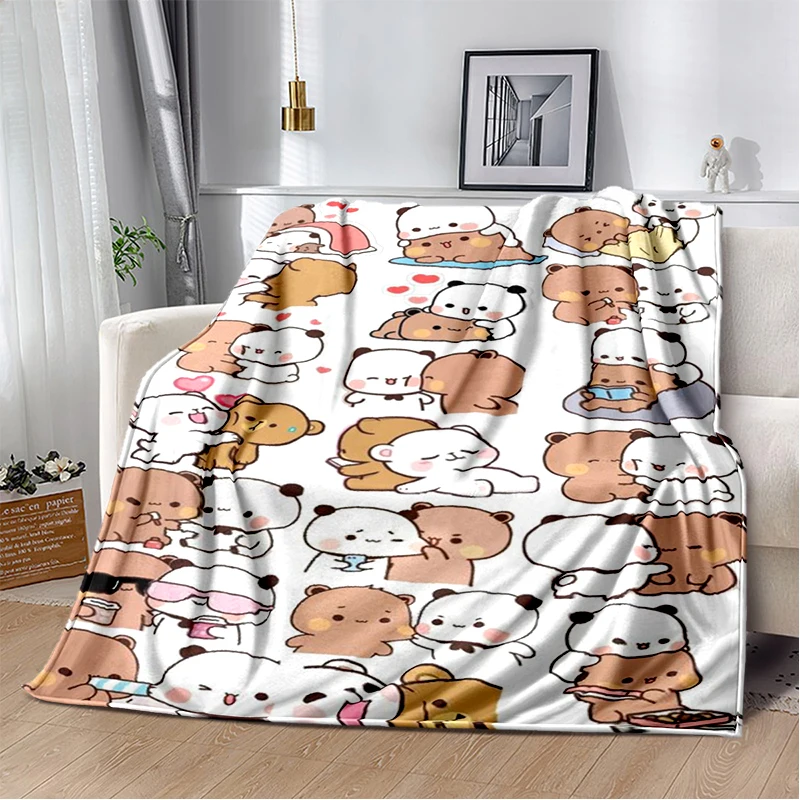 29 Style New Bubu Dudu Cute Cartoon Soft Flannel Blanket for Bed Bedroom Sofa Picnic,Throw Blanket for Cover Office Gift Kids