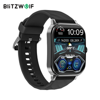 BlitzWolf BW-HL5 2.1inch HD 3D Flexible Surface Screen bluetooth Call Heart Rate Pressure SpO2 Smart Watch