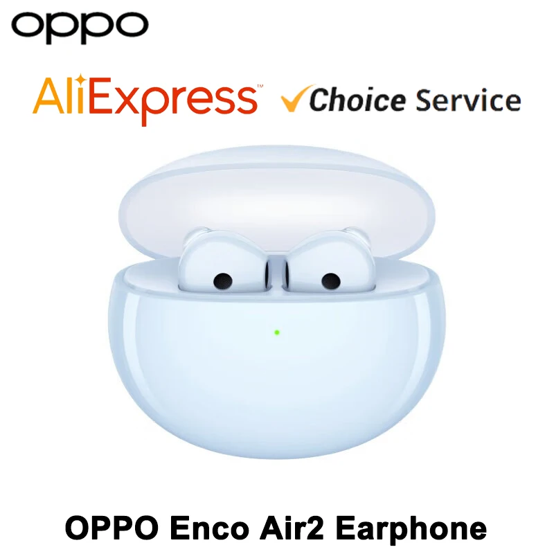 OPPO Enco Air2 Earphone Wireless Bluetooth 5.3 Headphones AI Call Noise Reduction Headset HiFi Stereo Sports Game Earbuds Air 2