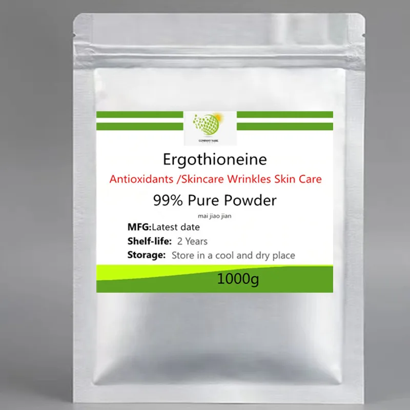 Pure Ergothionine Pó, Antioxidantes, Skincare, Rugas, Cuidados Com A Pele, Alta Qualidade