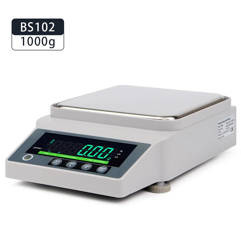 Balança eletrônica lcd de alta precisão, balança analítica de cozinha doméstica, 1kg 0.01g/10kg 0.1g/5kg 0.01g
