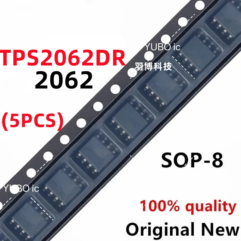 

(5piece)100% New TPS2062DR TPS2062 2062 sop-8 Chipset