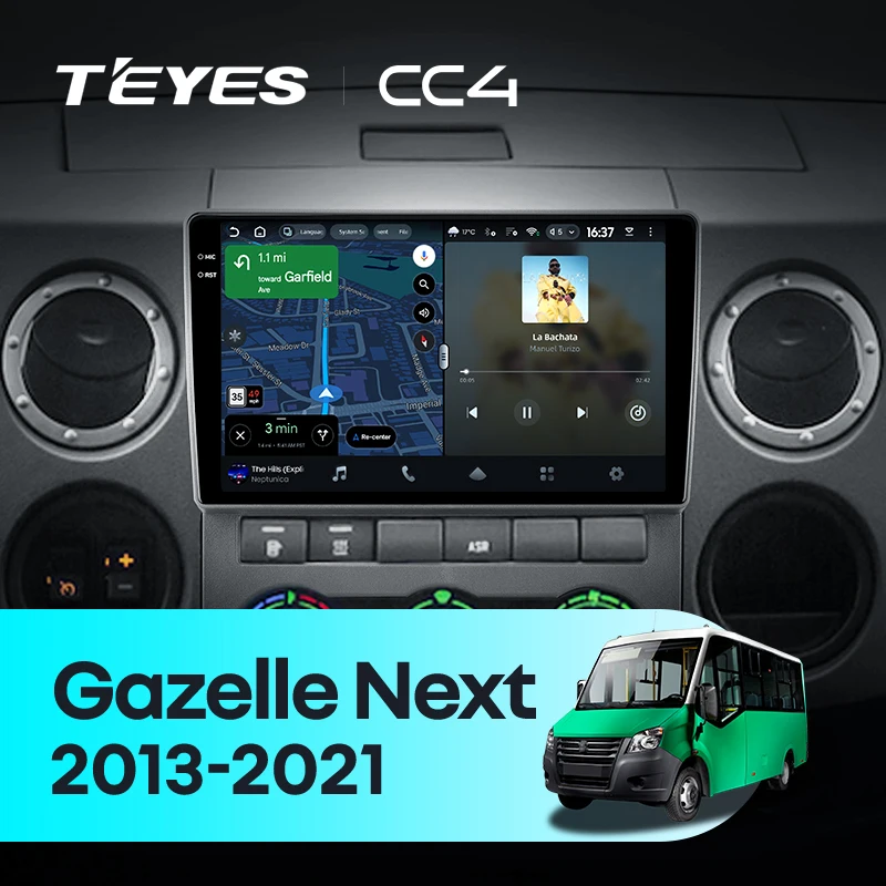 TEYES CC4 For 2013 - 2021 GAZ Gazelle Next CarPlay Auto 2DIN Car headunit Autoradio Car Radio Multimedia Stereo