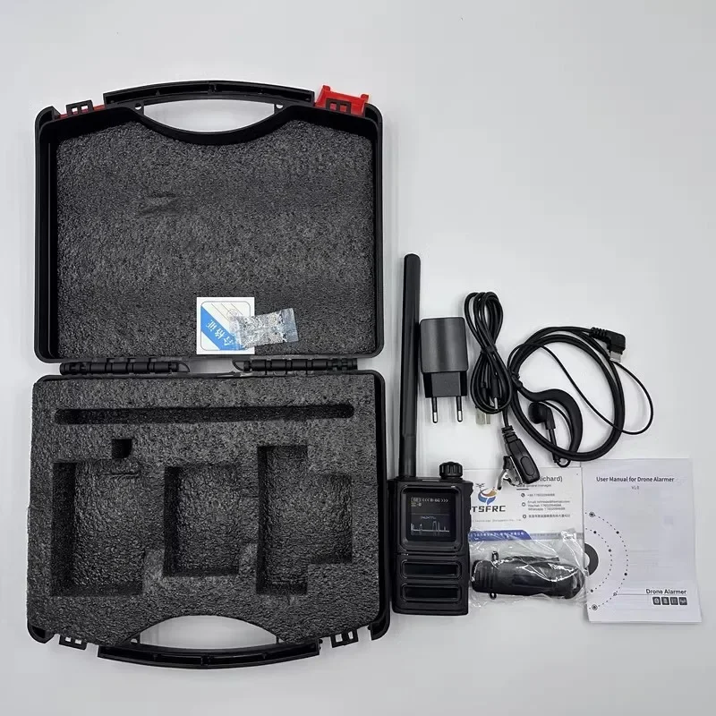 Skydroid S10 Drone Detector 3km Detection Distance Warning Fpv Drone Alarm Handheld Terminal 300m-6GHz Detection Scope