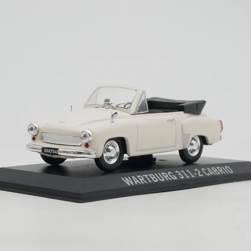 Ixo 1:43 Ist Wartburg 311-2 Cabrio Diecas Car Metal Toy Model