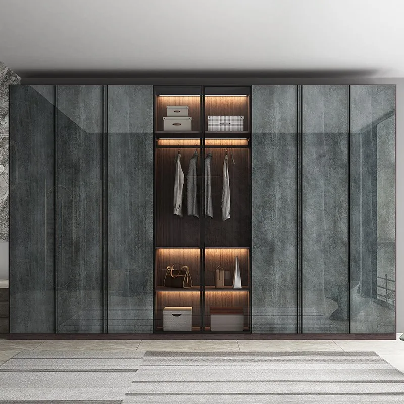 

Современный органайзер для гостиной: прозрачные перегородки для шкафа, мебель для хранения и демонстрации, комплект для лаунж-зоны