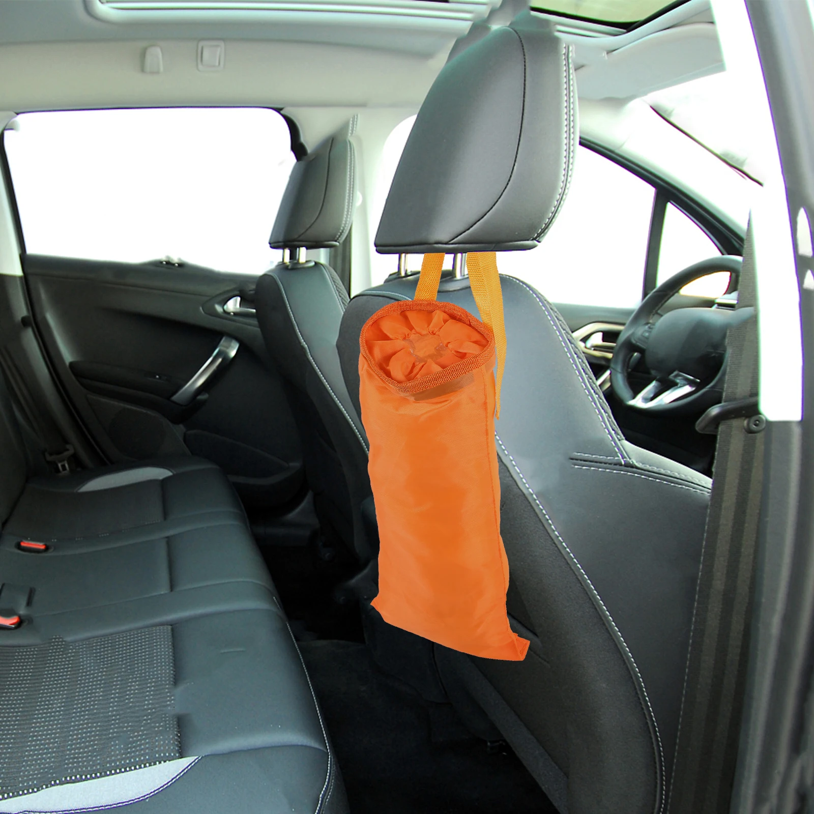 

Seat Storage Oxford Cloth Backseat Organizer Lightweight Foldable Storage Organizer Car Trash OrganizersRed