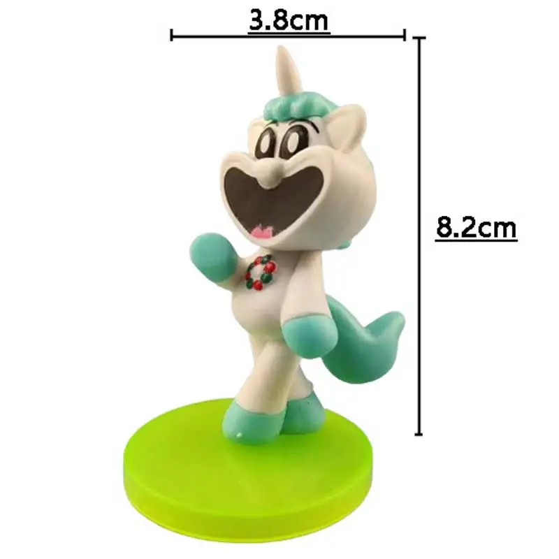 Smiling Critters Anime Decoration Model Children's Gift Room Decoration Anime Fashion Toy PVC Doll