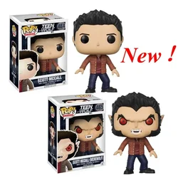 Nieuwe collectie Funko Pop Animation Teen Wolf # 484SCHOT Mccall (warenwolf) # 485-figuurmodelcollectie Actiefiguurspeelgoed