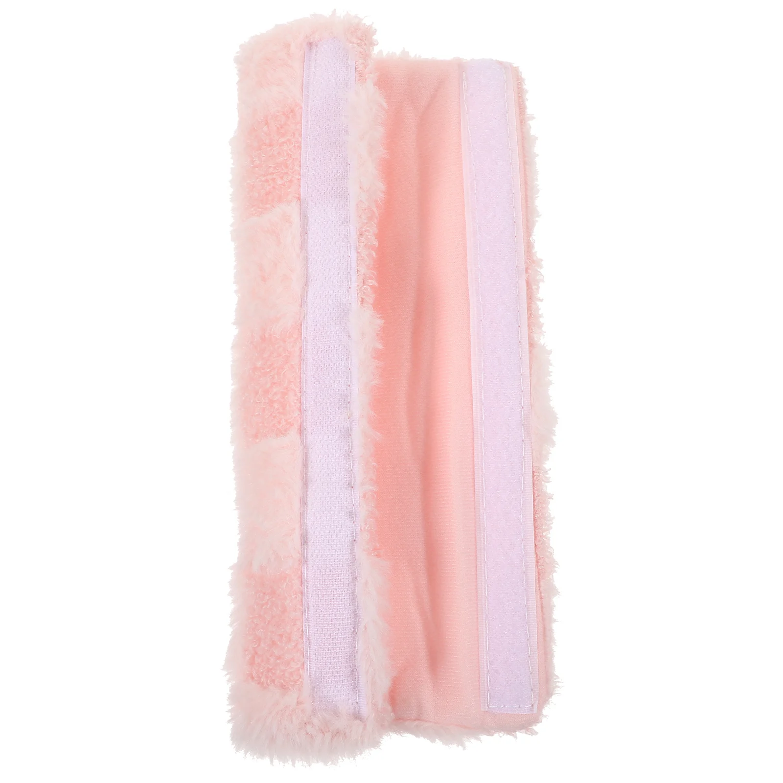 

Car Shoulder Pads Covers Pink Cushion Soft Material Adult Car Accessories Driving Safety Protector