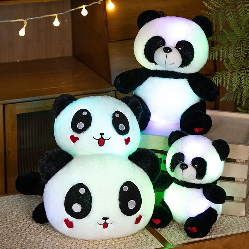 

Лежа и сидя, панда, светодиодный светильник, музыкальная мягкая игрушка, животные, светящийся подарок, светящиеся милые подушки, плюшевые игрушки для девочек, праздник