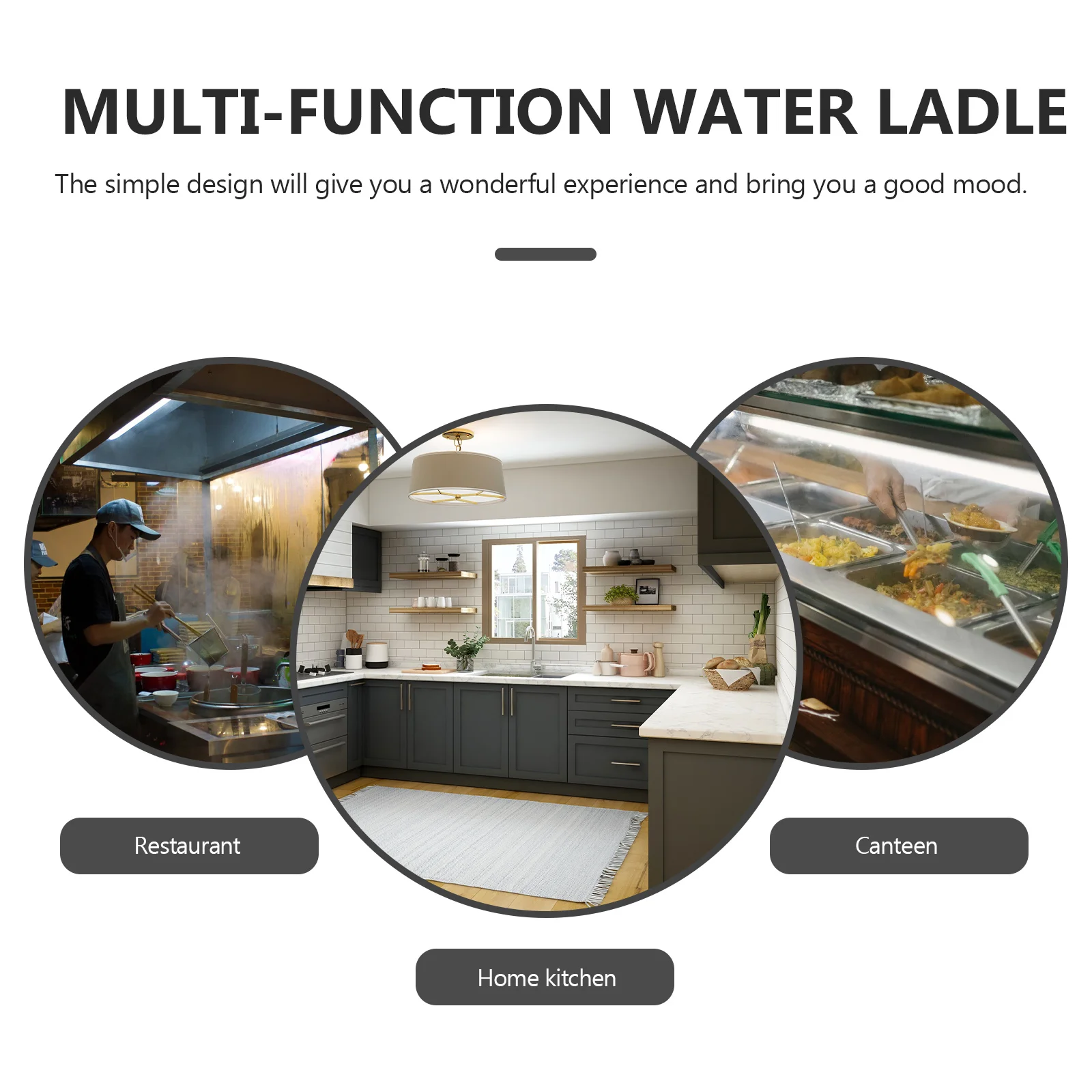 

Plastic Water Ladle Short Handle Kitchen Bath Ladle Household Water Scoop Portable Reusable Dipper for Garden and Bathroom Use