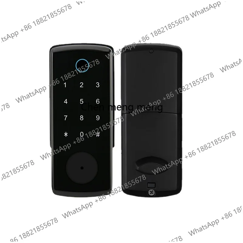 Smart fingerprint, household password lock, automatic indoor wooden door magnetic card, electronic lock
